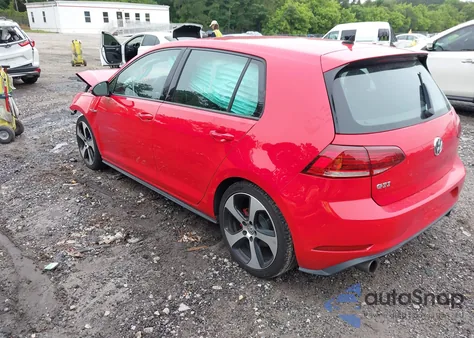 2018 Volkswagen Golf Gti 2.0T Autobahn/2.0T S/2.0T Se from USA, damaged, VIN 3VW547AU0JM297030